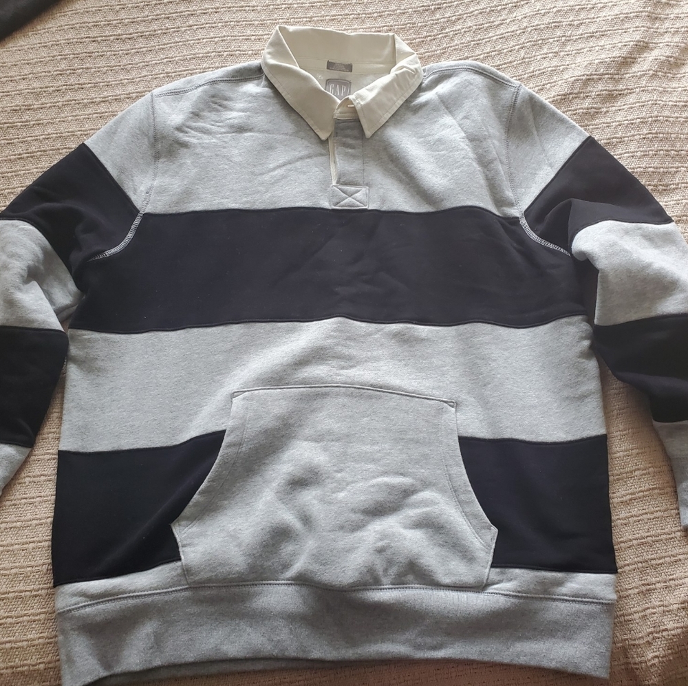 Gap Rugby fleece sweater men's szXL